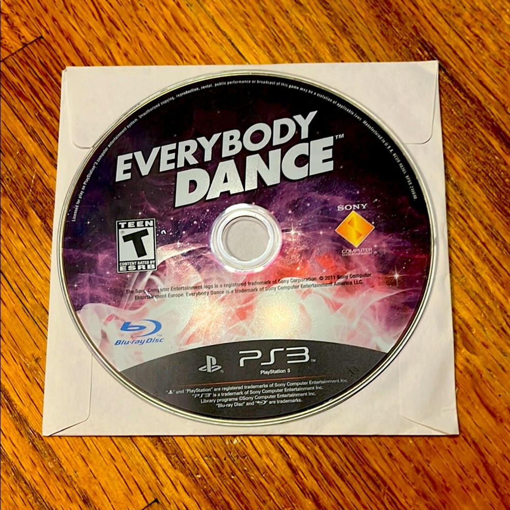 Everybody Dance PlayStation 3 game
